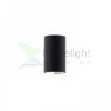 RON W 15/25 fali lámpa Polycotton fekete/fehér PVC 230V LED E27 15W