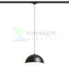 GLADYS 30 három áramkörös sínre fekete/aranysárga 230V LED E27 15W