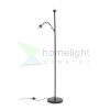 PAMPA állólámpa talapzat fekete 230V LED E27 11+7W