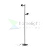 NOVA II állólámpa fekete króm/tej akril 230V LED 2x3.5W 3000K