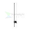 BEEM 80 fali lámpa feketésszürke tej akril 230V LED 14W 120° IP54  3000K