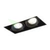 ELECTRA II GU10 frameless fekete 230V LED GU10 8W