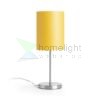 NYC/RON 15/20 asztali lámpa Chintz sárgabarack/króm 230V LED E27 15W