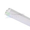 LED PROFILE J felületre szerelhető 1m fehér matt akrilát/alumínium 