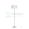 NYC/TEMPO 30/19 állólámpa  Polycotton fehér/króm 230V LED E27 15W