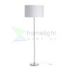 NYC/RON 40/25 állólámpa  Monaco galamb szürke/ezüst PVC/króm 230V LED E27 15W