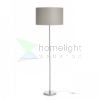 NYC/RON 40/25 állólámpa  Chintz világosszürke/króm 230V LED E27 15W