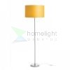 NYC/RON 40/25 állólámpa  Chintz sárgabarack/króm 230V LED E27 15W