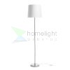 NYC/CONNY 35 állólámpa  Polycotton fehér/króm 230V LED E27 15W