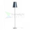 NYC/CONNY 25 állólámpa  Monaco petróleum kék/ezüst PVC/króm 230V LED E27 15W