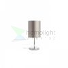 NYC/RON 15/20 asztali lámpa  Monaco galamb szürke/ezüst PVC/króm 230V LED E27 15W