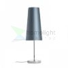 NYC/CONNY 15/30 asztali lámpa  Monaco petróleum kék/ezüst PVC/króm 230V LED E27 11W