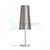NYC/CONNY 15/30 asztali lámpa  Monaco galamb szürke/ezüst PVC/króm 230V LED E27 11W