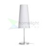 NYC/CONNY 15/30 asztali lámpa  Polycotton fehér/nikkel 230V LED E27 11W