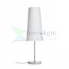 NYC/CONNY 15/30 asztali lámpa  Polycotton fehér/króm 230V LED E27 11W