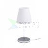 NYC/CONNY 15/15 asztali lámpa  Polycotton fehér/króm 230V LED E27 11W