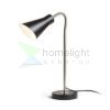 ANIKA asztali lámpa matt fekete matt nikkel 230V LED E27 15W