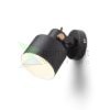 CELEIA felületre szerelhető matt fekete szálcsiszolt réz 230V LED E27 11W