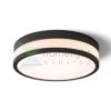 CIRA LED 35 mennyezeti lámpa opál üveg/fekete 230V LED 24W IP44 3000K