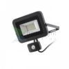 PONTA reflektor mozgásérzékelővel fekete  230V LED 30W 120° IP54  3000K