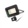 PONTA reflektor mozgásérzékelővel fekete  230V LED 30W 120° IP54  3000K