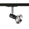 TRICA egyfázisú áramkörös sínre fekete  230V LED GU10 12W
