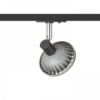 TRICA egyfázisú áramkörös sínre fekete  230V LED GU10 12W