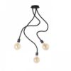 LOYD E27 III függő lámpa fekete  230V LED E27 3x15W