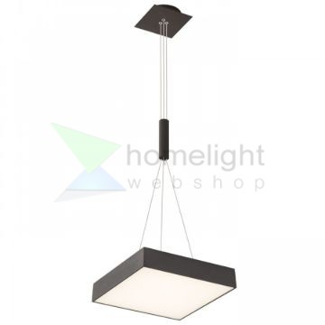LARISA SQ 30 függő lámpa fekete 230V LED 30W 3000K