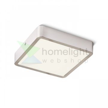 HUE SQ 17 mennyezeti lámpa matt nikkel 230V LED 18W 3000K