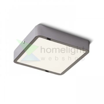 HUE SQ 17 mennyezeti lámpa fekete króm 230V LED 18W 3000K