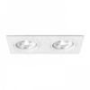 PASADENA G53 SQ II  fehér  230V LED G53 2x15W
