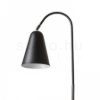 GARBO asztali lámpa fekete króm 230V LED E27 15W