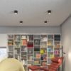 KELLY LED DIMM mennyezeti lámpa fekete 230V LED 15W 45° 3000K