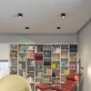 KELLY LED DIMM mennyezeti lámpa fekete 230V LED 15W 45° 3000K