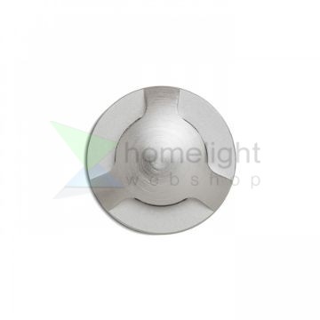 KICK III süllyesztett lámpa szálcsiszolt alumínium 230V LED 3W IP54 3000K
