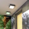 DELTA 215 felületre szerelhető antracit  230V LED E27 15W IP54