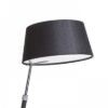 RITZY asztali lámpa fekete króm 230V LED E27 15W