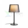 ESPLANADE asztali lámpa átlátszó fekete/fehér króm 230V LED E27 15W