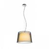 ESPLANADE függő lámpa átlátszó fekete/fehér króm 230V LED E27 15W