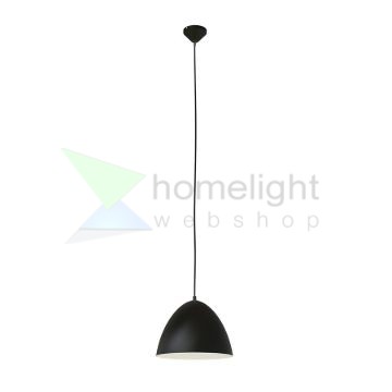 MERYLYN 34 függő lámpa fekete/fehér  230V E27 28W