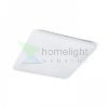 SEMPRE SQ 63 mennyezeti mozgásérzékelő  tej akril 230V LED 76W  3000K