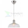 DORA függő lámpa  tiszta üveg/króm 230V LED E27 11W