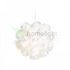 COCO függő lámpa  fehér PVC 230V LED E27 15W