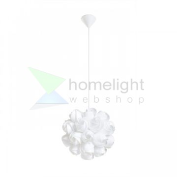 COCO függő lámpa  fehér PVC 230V LED E27 15W