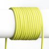 FIT 3x0,75 1fm textil kábel lime  