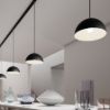 MONROE 30 háromfázisú áramkörös sínre matt fekete/fehér  230V LED E27 11W