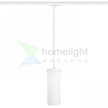 CLAUDIA háromfázisú áramkörös sínre  tejüveg 230V LED E27 15W