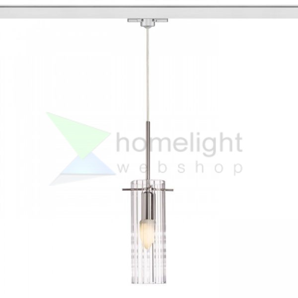 GIFT háromfázisú áramkörös sínre  tiszta üveg 230V LED E14 6W