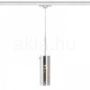 SANSSOUCI háromfázisú áramkörös sínre  krómozott üveg 230V LED E27 15W